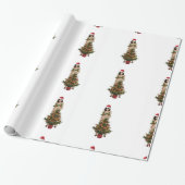 MELANIA, der Weihnachtsmann Geschenkpapier (Ungerollt)