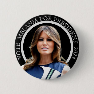 Melania für Präsident 2024 Button