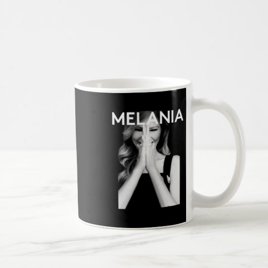 Melania Krypto-Meme-Münze Kaffeetasse (Rechts)