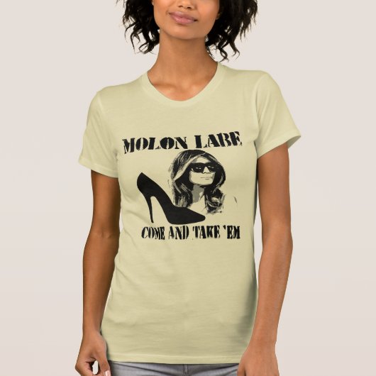 Melania Molon Labe T-Shirt (Vorderseite)