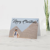 Melania Trump Ägypten Pyramide Frohe Weihnachten (Vorderseite)