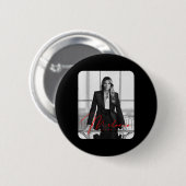 Melania Trump - Foto der First Lady Inauguration 2 Button (Vorne & Hinten)