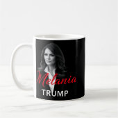 Melania Trump - Foto der First Lady Inauguration 2 Kaffeetasse (Links)