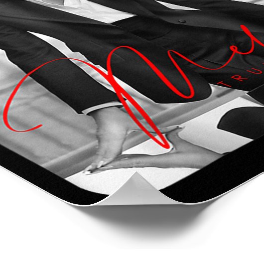 Melania Trump - Foto der First Lady Inauguration 2 Poster (Ecke)