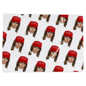 Melania Trump MAGA Weihnachten Große Geschenktüte (Rückseite)