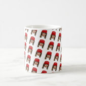 Melania Trump MAGA Weihnachten Kaffeetasse (Mittel)