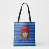 Melania Trump MAGA Weihnachten Tasche (Vorderseite)
