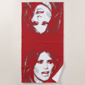 MELANIA TRUMP STRANDTUCH (Vorderseite)