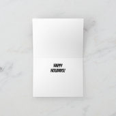 MELANIA TRUMP Weihnachten Dankeskarte (Innenseite)