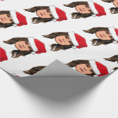 MELANIA TRUMP Weihnachten Geschenkpapier (Ecke)