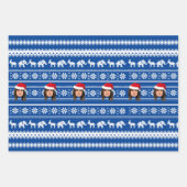 MELANIA TRUMP Weihnachten Geschenkpapier Set (Vorderseite)