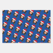 MELANIA TRUMP Weihnachten Geschenkpapier Set (Vorderseite)