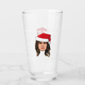 MELANIA TRUMP Weihnachten Glas (Rückseite)