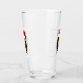 MELANIA TRUMP Weihnachten Glas (Links)