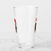 MELANIA TRUMP Weihnachten Glas (Rechts)