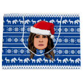 MELANIA TRUMP Weihnachten Große Geschenktüte (Vorderseite)