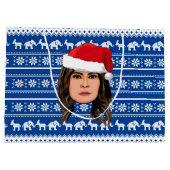 MELANIA TRUMP Weihnachten Große Geschenktüte (Rückseite)