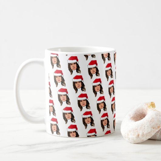 MELANIA TRUMP Weihnachten Kaffeetasse (Mit Donut)