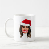 MELANIA TRUMP Weihnachten Kaffeetasse (Links)