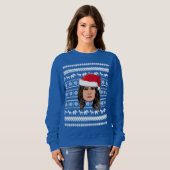 MELANIA TRUMP Weihnachten Sweatshirt (Vorne ganz)