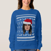 MELANIA TRUMP Weihnachten Sweatshirt (Vorderseite)