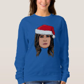 MELANIA TRUMP Weihnachten Sweatshirt (Vorderseite)