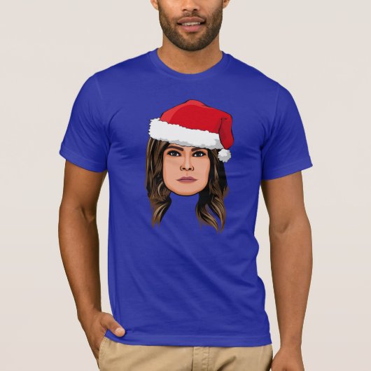 MELANIA TRUMP Weihnachten T-Shirt (Vorderseite)