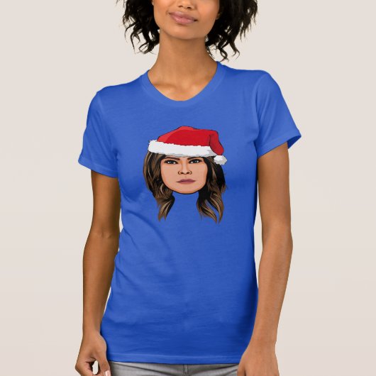 MELANIA TRUMP Weihnachten T-Shirt (Vorderseite)
