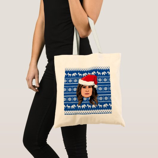 MELANIA TRUMP Weihnachten Tragetasche (Vorderseite (Produkt))