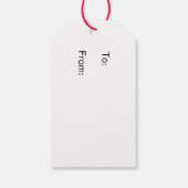 Melania Trump Who Gibt F*ck Über Weihnachten Geschenkanhänger (Rückseite)