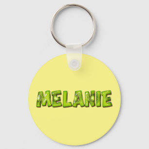 Melanie Name Kiwi Design Schlüsselger Schlüsselanhänger