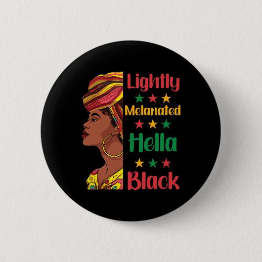 Melanin Afri Button (Vorderseite)