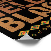 Melanin Afri Poster (Ecke)