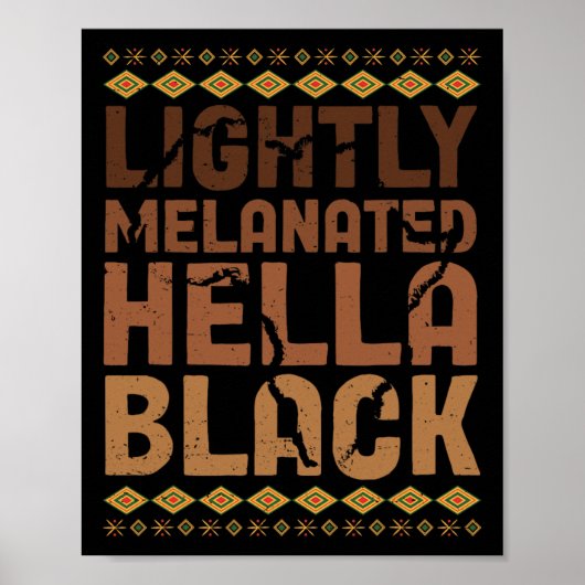 Melanin Afri Poster (Vorne)