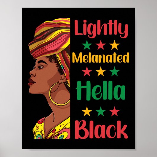 Melanin Afri Poster (Vorne)