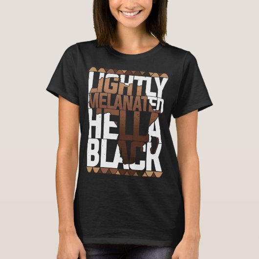 Melanin Afri T-Shirt (Vorderseite)
