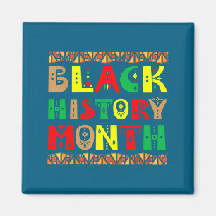 Melanin afrikanische Wurzeln Black History Month K Magnet