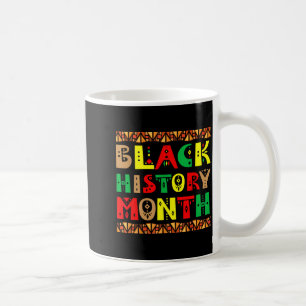 Melanin afrikanische Wurzeln Schwarze Geschichte M Kaffeetasse