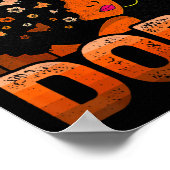 Melanin Afro Queen Black Poster (Ecke)
