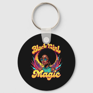 Melanin Black History Month Frau Black Girl Magic Schlüsselanhänger