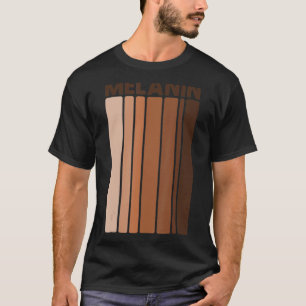 Melanin Black Pride Afro Queen King spendet Afrika T-Shirt