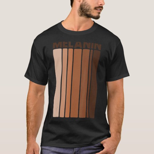 Melanin Black Pride Afro Queen King spendet Afrika T-Shirt (Vorderseite)