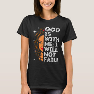 Melanin Black Women Christlich Bible Scripting Psa T-Shirt