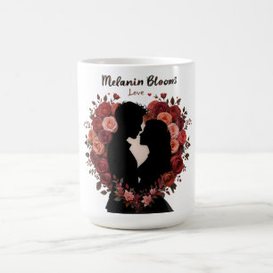 MELANIN BLOOMS LIEBE VALENTINE KAFFEETASSE