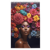 Melanin-Blume aus schwarzem Melanin Kalender (Titelbild)