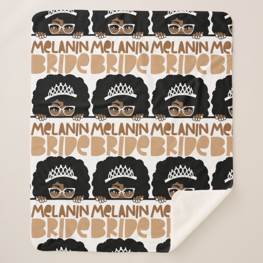 Melanin Bride Sherpadecke (Vorderseite)