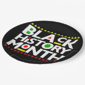 Melanin Bruh Sista King Queen Pappteller (Schrägansicht)