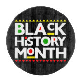 Melanin Bruh Sista King Queen Schneidebrett (Vorderseite)