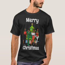 Melanin Christmas Black Sista Personalize Custom