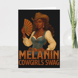 Melanin Cowgirls Schwarze Geschichte Afrikanische Karte